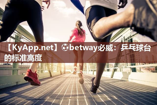 乒乓球臺的標準高度